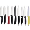 Ceramic knife with plastic handle