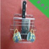 kitchen storage shelf knife cutting board holder cutting tool rack