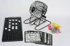 Bingo Set, Come With 8" high rubberized cage