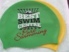 silicone swimming cap