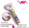 Wholesale glass dildo--heart 6S-28011