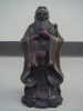 Bronze Confucius sculpture