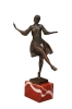 bronze sculpture dancer statue (The cloiche hat)