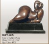 Bronze sculpture Botero style