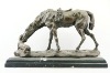 bronze sculpture abstract horse animal statue