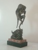 bronze statuettes sculpture statue nude