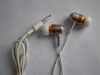 newest in-ear metal headphone, headset, earbuds, mp3 earphone