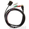 HDMI to VGA HD15 and Video/Audio AV Cable