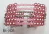 fashion handmade seed bead and CCB bracelet