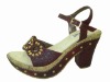 Wholesale woman high heel wedding shoe