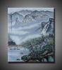 Wholesale New design landscape painting with frame