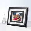 Wholesale lacquered MDF photo frame with aluminum sheet and mount