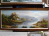 Wholesale High quality wooden framed landscape oil painting