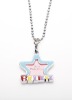 2011 latest funny alloy photo frame necklace
