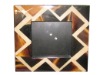 Mix horn inlays picture frame