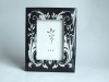 clear resin photo frame