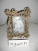 Brown metal photo frame