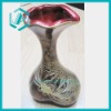 Ceramic and porcelain vase