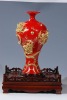 Wholesale Red porcelain vase