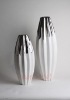 CC silver plating ceramic vase home decoration