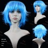 Short blue cosplay wig ( heat resistant fiber)