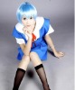 Wholesale Blue cosplay wig YZF-W0001