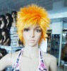 Cool Style Short Cosplay Orange Wig