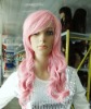 Sexy Curl Cosplay Pink Hair Wig