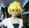 Wholesale Exaggerated Girl's Cosplay Yellow Wig