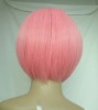 Wholesale Makeup Cosplay Pink Human Hair Wig