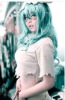 Wholesale Fashion Sexy Green Cosplay Wig Supplies