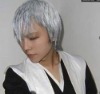 Short White Cosplay Male Hair Wig