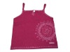 Children girl cotton knitted singlet