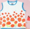 Children underwaist,girl gilet,sleeveless t-shirt