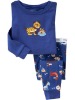 100% cotton short sleeve baby pajamas