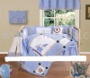 2011 Patchwork embroidery cribed bedding set (TY01012)