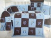 Wholesale crib bedding sets letters 7pcs