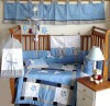 baby crib bedding with plain BB1023