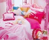 Wholesale 4 pcs reactive printed 100% cotton kids cartoon bedding set/crib baby bedding set