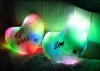 Wholesale Heart shape Plush cushion with led