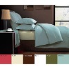 Wholesale Plain print Bed sheets duvet cover bed linen