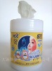 Wholesale Soft baby wipes in barrel,60pcs