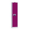 Single door metal electronic changing room wardrobe