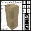 Wholesale For paint & paintbrushes recyclable tongue type E corrugated board storage box