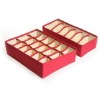 Wholesale grids non woven storage box