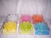 Wholesale flower shape floating candle