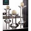 Wholesale New design handmade pillar crystal candle holder