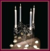 Wholesale HOT sales clear acrylic candle holders