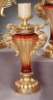 Wholesale Handmade Golden Resin Candle Holder