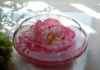 Wholesale glassware clear glass floating candle bowl